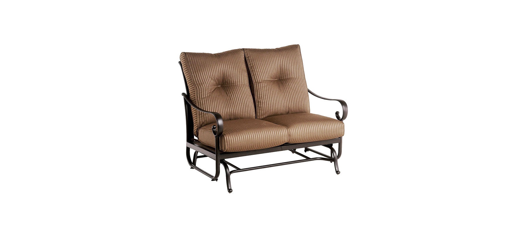 Hanamint Outdoor Furniture Loveseat Glider by Hanamint 704428 Patios